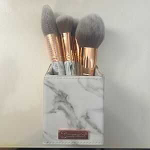 BH Cosmetics Marble Luxe Makeup Brush Set with Holder